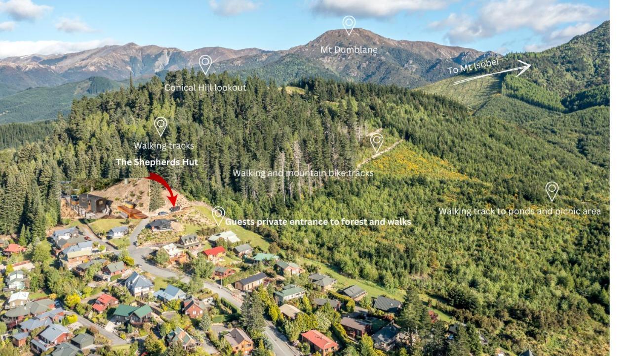 The Shepherds Hut - Boutique Retreat. Hanmer Springs Zewnętrze zdjęcie