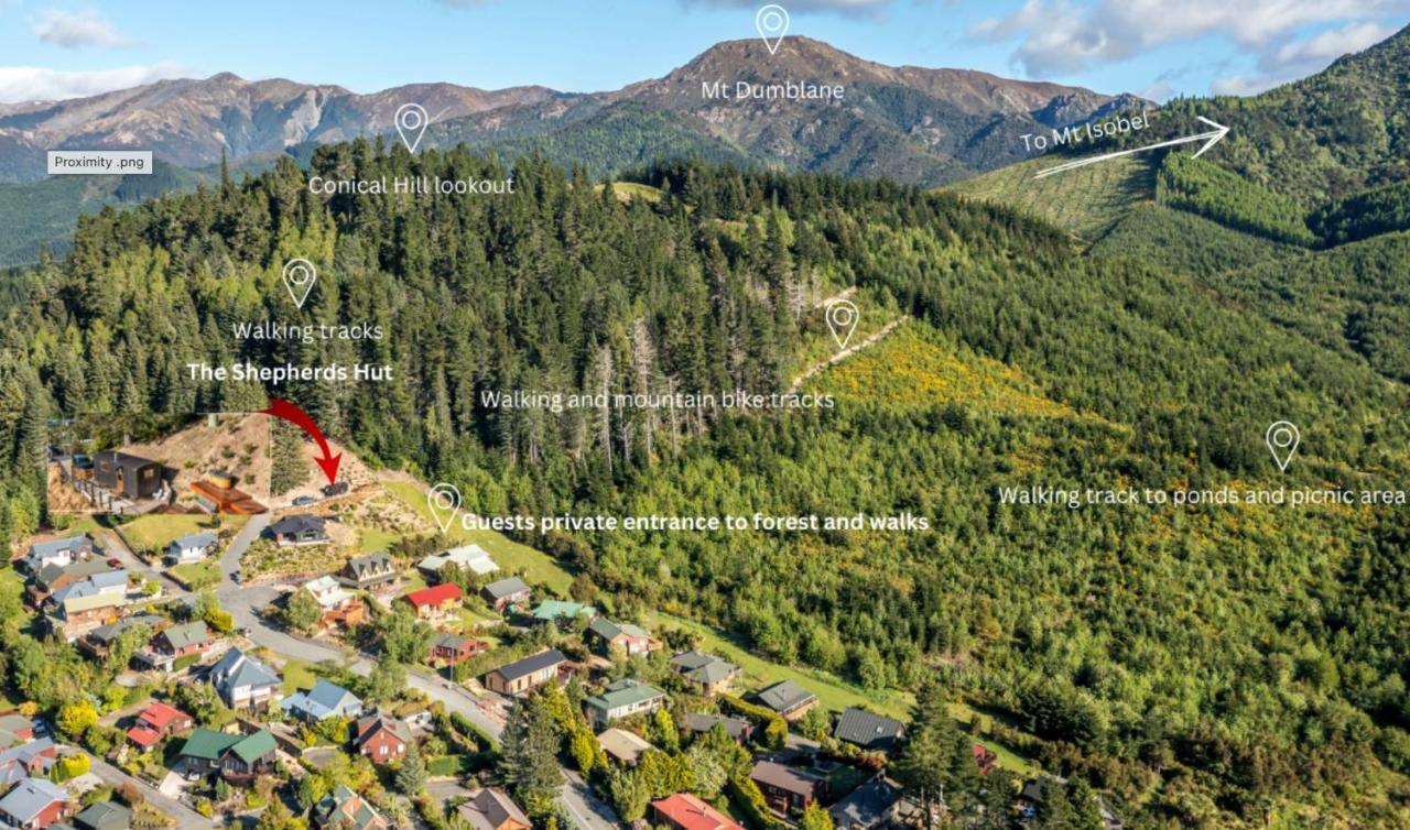 The Shepherds Hut - Boutique Retreat. Hanmer Springs Zewnętrze zdjęcie